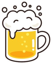 画像をギャラリービューアに読み込む, 光るワッペン ビールのイメージ画像