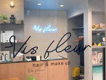 Load image into Gallery viewer, Vis Fleur ネオンサイン 美容室