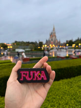 Load image into Gallery viewer, 「ふうか」カラフルに光るワッペ点灯前