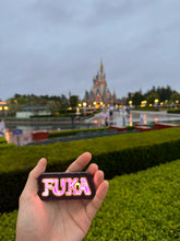 Load image into Gallery viewer, 「ふうか」カラフルに光るワッペン