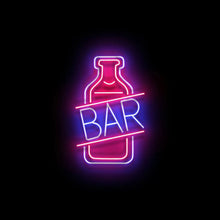 画像をギャラリービューアに読み込む, バーボトル_ネオンサイン