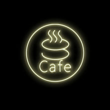 画像をギャラリービューアに読み込む, カフェ_ネオンサイン