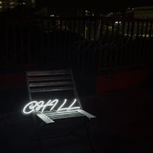 画像をギャラリービューアに読み込む, chillチルのネオン看板