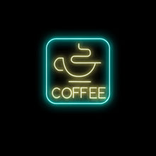 画像をギャラリービューアに読み込む, カフェ_コーヒー_ネオンサイン