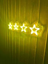 画像をギャラリービューアに読み込む, 4つ星ネオンサイン