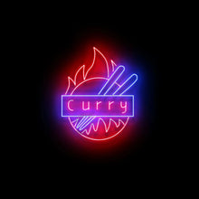 Load image into Gallery viewer, カレー_ネオンサイン