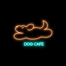 Load image into Gallery viewer, ドッグカフェのネオンサイン