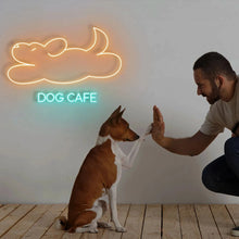 Load image into Gallery viewer, ドッグカフェのネオンサイン
