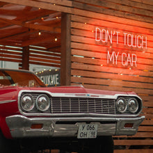 画像をギャラリービューアに読み込む, Dont_touch_my_car_ネオンサイン