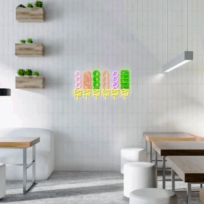 フルーツ飴 ☓ 韓国 ☓ ネオンサイン – ネオンサイン（ライト・看板