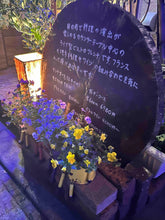 画像をギャラリービューアに読み込む, ガリネット外観メニューボード