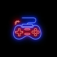 Load image into Gallery viewer, ゲームコントローラー_ネオンサイン