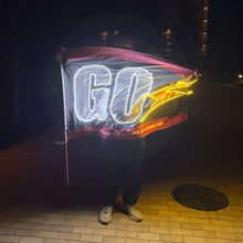 画像をギャラリービューアに読み込む, GO_光る横断幕3