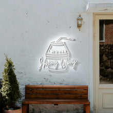 画像をギャラリービューアに読み込む, バナナミルク_韓国_ネオンサイン_바나나 우유