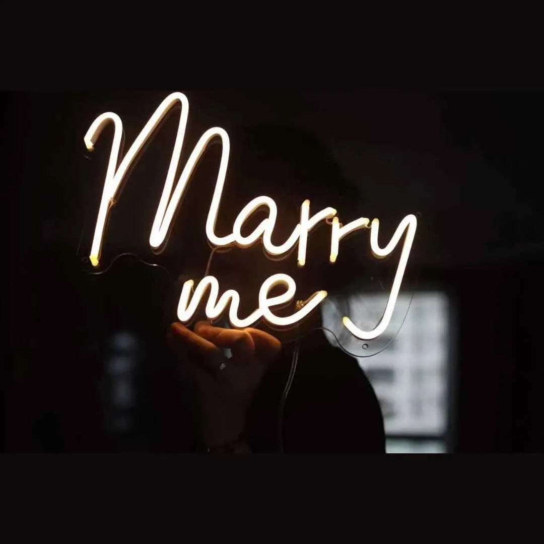 Marry me2 ☓ プロポーズ ☓ ネオンサイン – ネオンサイン（ライト