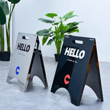 Load image into Gallery viewer, 店舗前のミラー看板