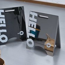 Load image into Gallery viewer, 店舗前のミラー看板