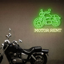 画像をギャラリービューアに読み込む, バイクレンタルショップ_ネオンサイン