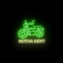 画像をギャラリービューアに読み込む, バイクレンタルショップ_ネオンサイン