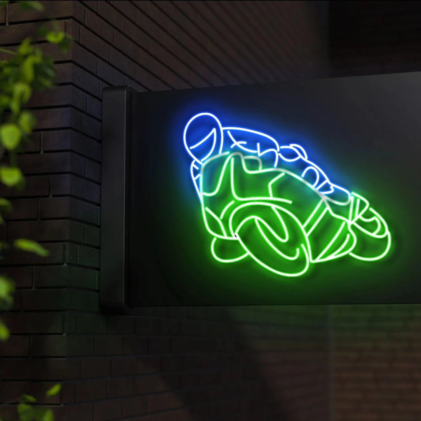 バイクレース ☓ 車 ☓ ネオンサイン – ネオンサイン（ライト・看板