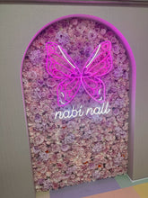 Load image into Gallery viewer, nabi nail様 蝶のネオンサイン