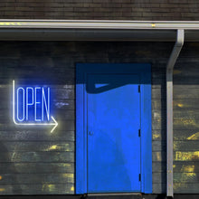 Load image into Gallery viewer, 矢印付きOPEN_ネオンサイン