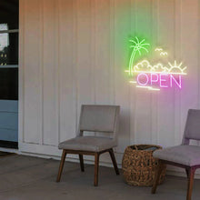 画像をギャラリービューアに読み込む, ビーチのネオンサイン_ネオンサイン