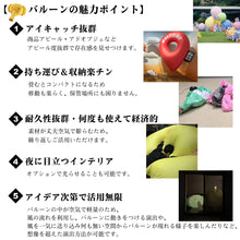 画像をギャラリービューアに読み込む, バルーンサイン バルーンの魅力ポイント