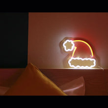 Load image into Gallery viewer, サンタ帽子(赤)ネオンサイン