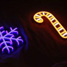 画像をギャラリービューアに読み込む, シュガーケーンのイラストネオンサイン