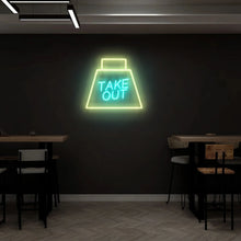 Load image into Gallery viewer, 飲食店のテイクアウトのネオンサイン