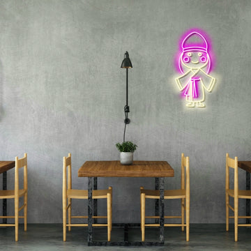 チマチョゴリ夫婦 ☓ 韓国 ☓ ネオンサイン – ネオンサイン（ライト