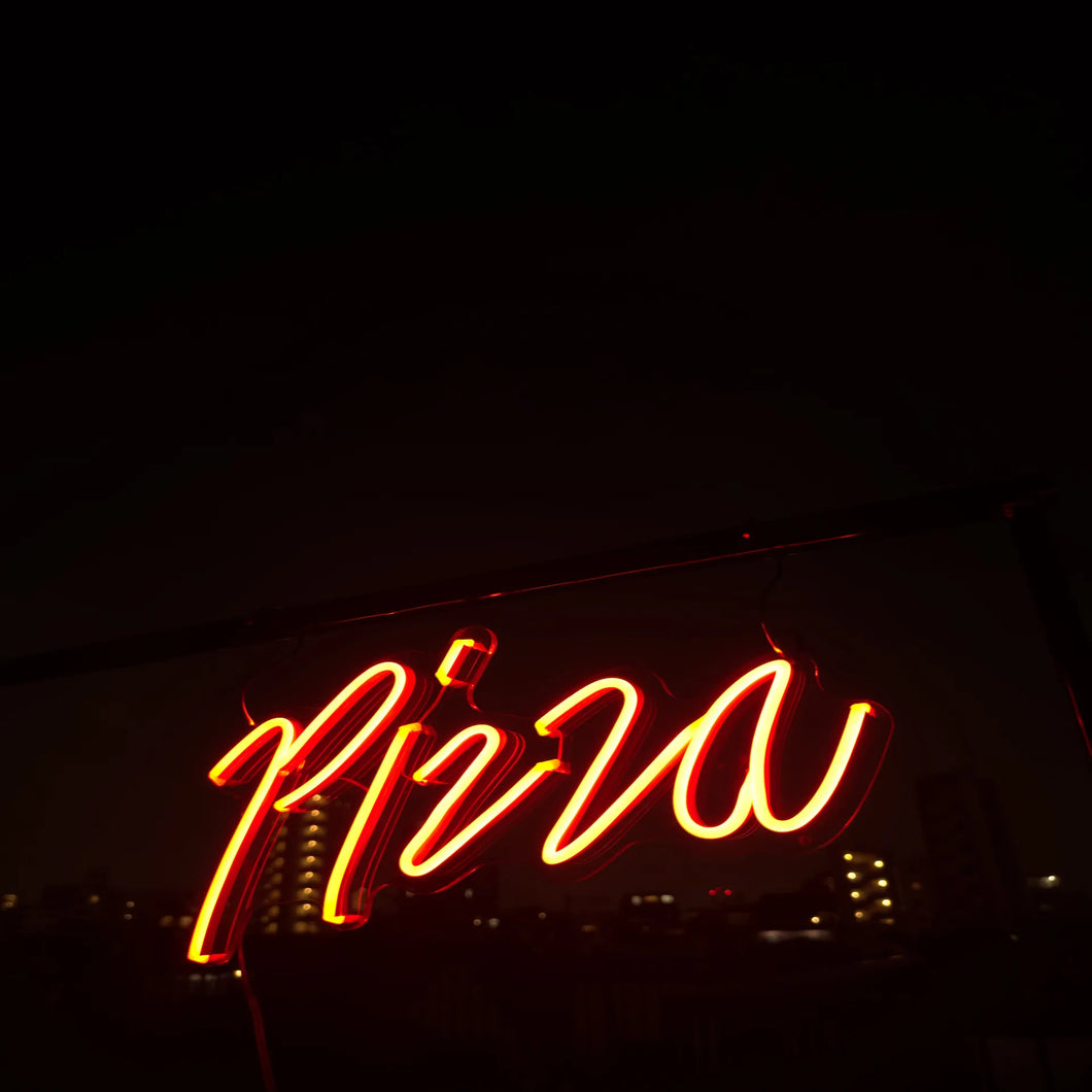 ネオンピザ看板 USBネオンサインLEDネオンオーダーメイドPIZZA ネオンピザ看板 USBネオンサインLEDネオンオーダーメイドPIZZA