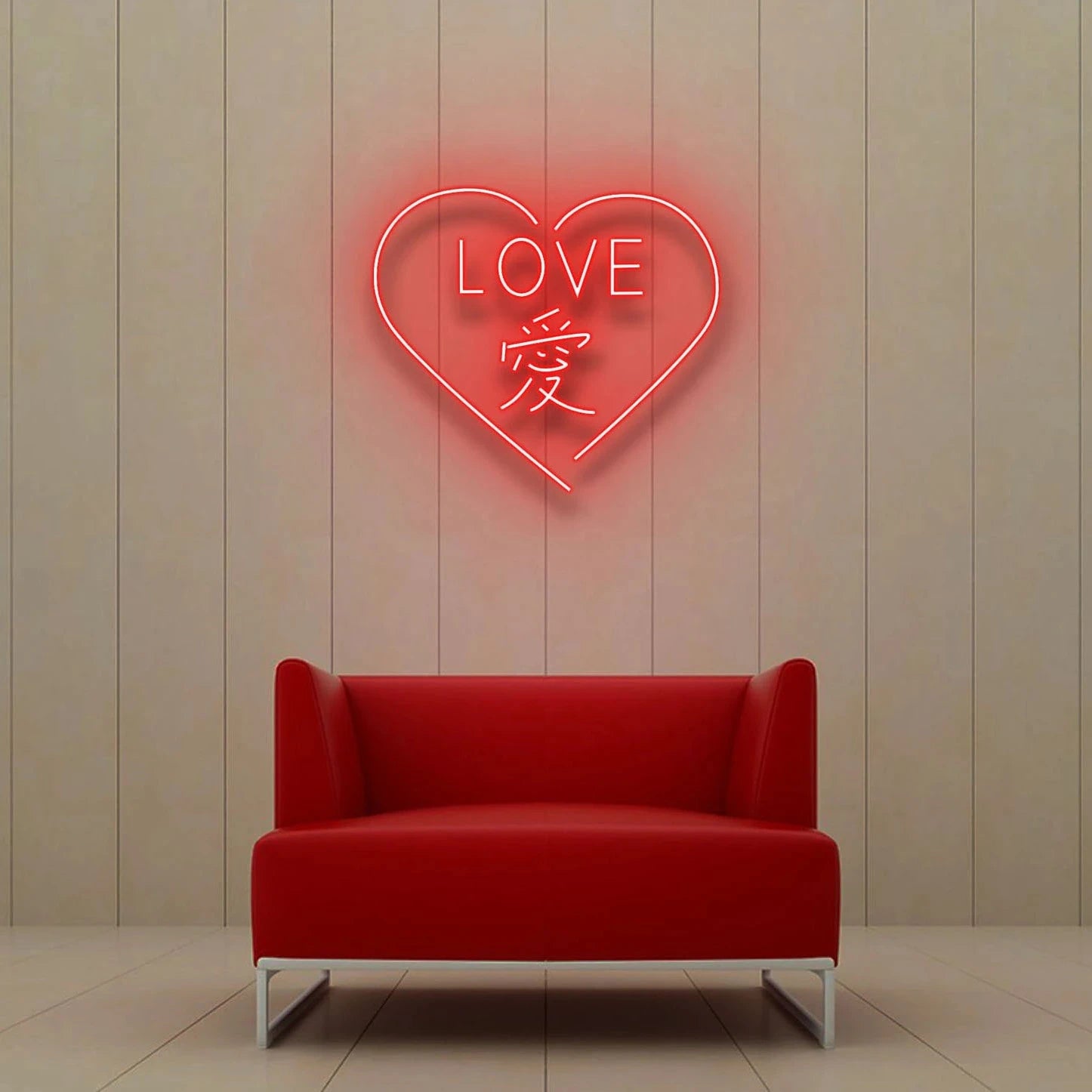 LEDライト ネオンサイン 看板 LOVE 愛 黒 ブラック 人気 おしゃれ インテリア ディスプレイ 輸入雑貨 送料無料