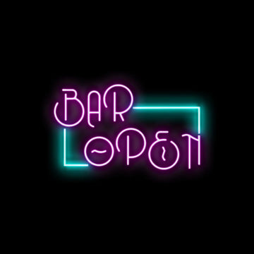 BAR OPEN ☓ バー ☓ ネオンサイン – ネオンサイン（ライト