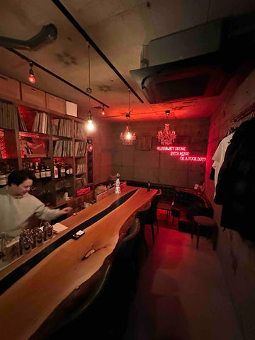 bar record銀座 ロゴ