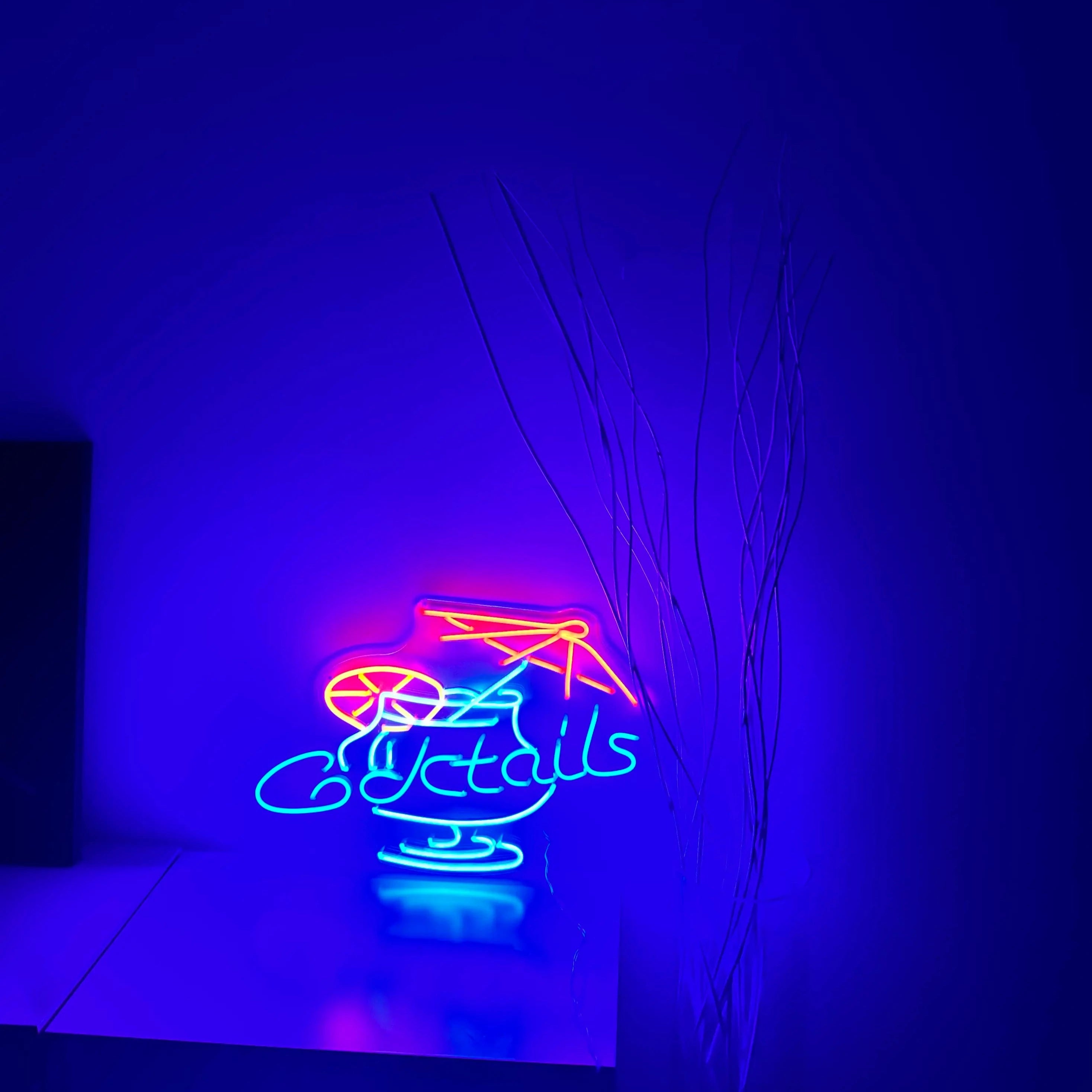 特大ネオンサイン Cocktails カクテル ネオン看板 ネオン 特大 LED