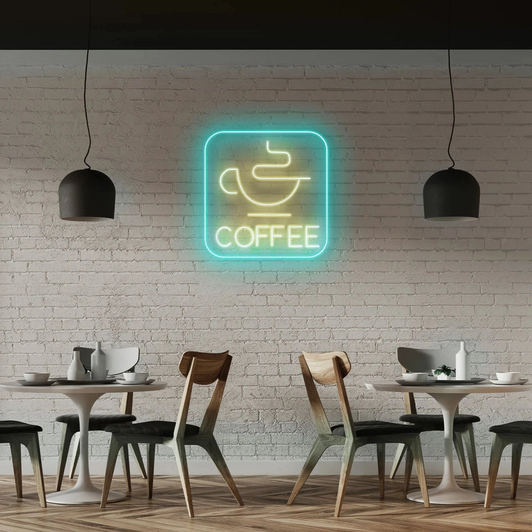 Amazon.co.jp: ANAOZI コーヒー ネオン サイン コーヒー カップ