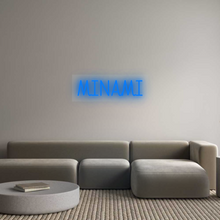 画像をギャラリービューアに読み込む, Custom Neon: MINAMI
