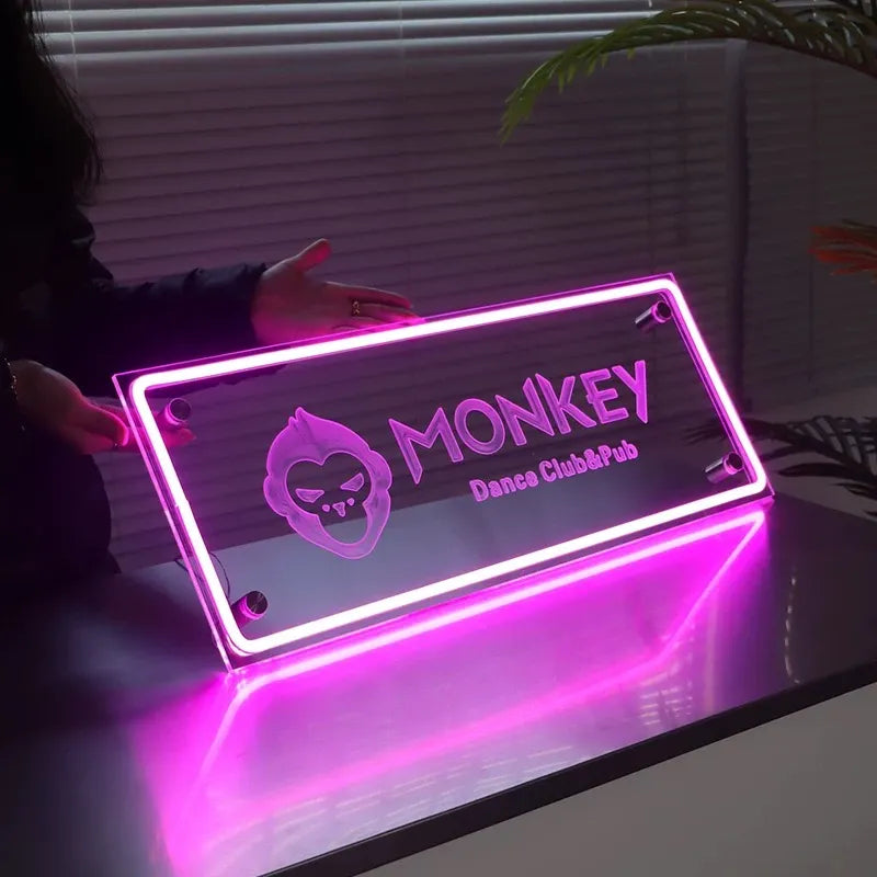 彫刻ネオン_monkeyダンスクラブ