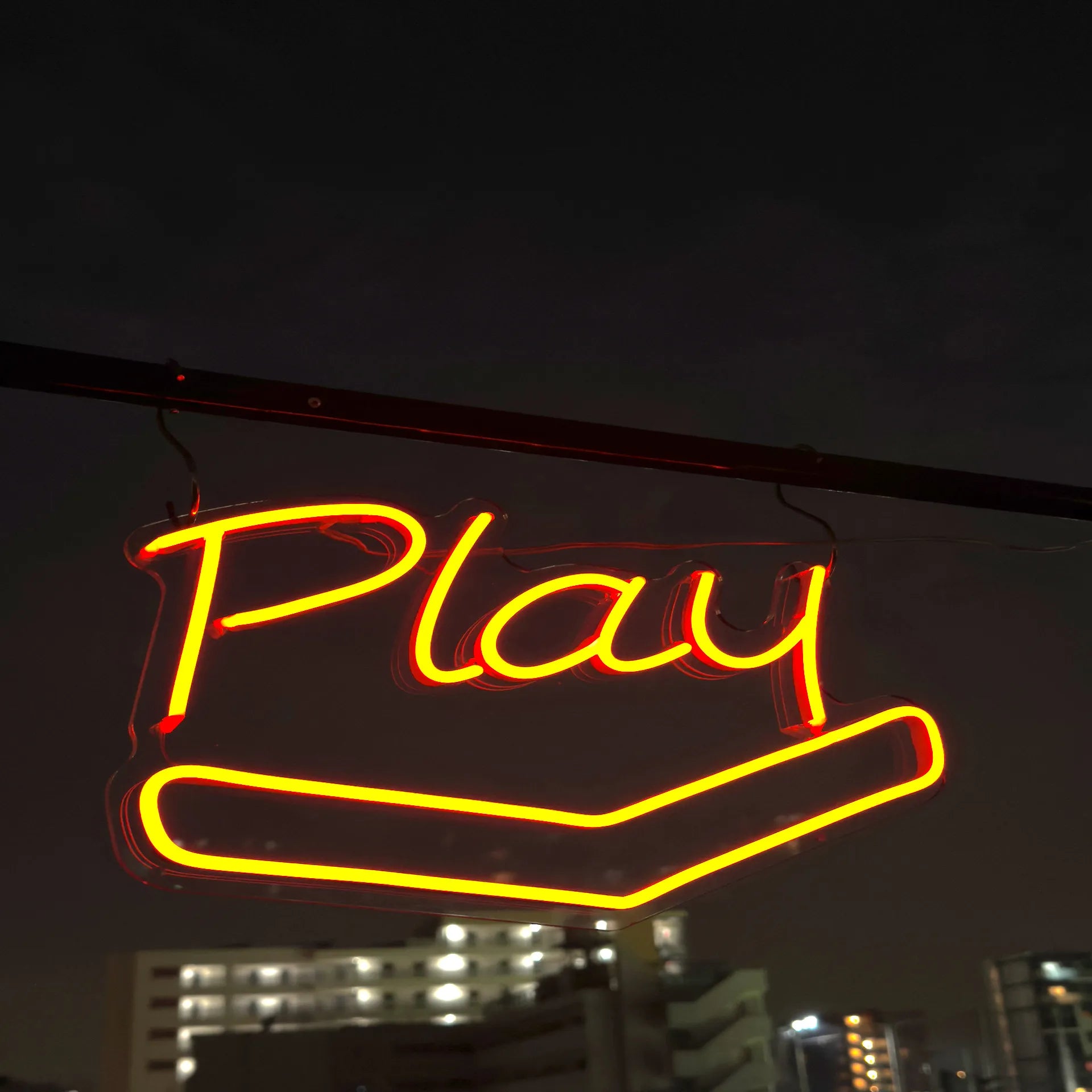 アルファベットサイン P ビンテージ オブジェ インテリア 看板 ネオン