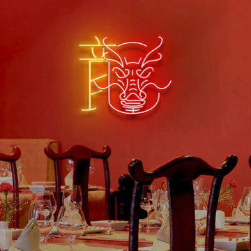 龍 ☓ 中国 ☓ ネオンサイン – ネオンサイン（ライト・看板）の格安