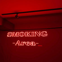 画像をギャラリービューアに読み込む, SMOKING AREA ☓ ネオンサイン
