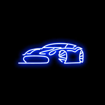 レーシングカー ☓ 車 ☓ ネオンサイン – ネオンサイン（ライト・看板