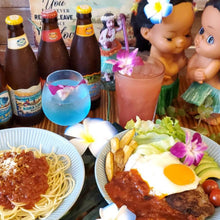 Load image into Gallery viewer, サニーサイドトーキョー　ロコモコ・ミートパスタとお酒
