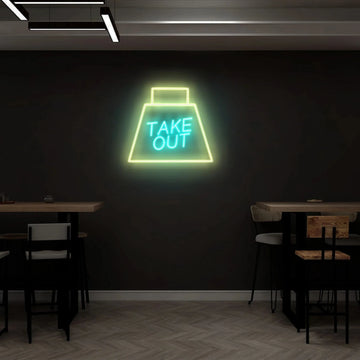 Take out ☓ 飲食店 ☓ ネオンサイン – ネオンサイン（ライト・看板